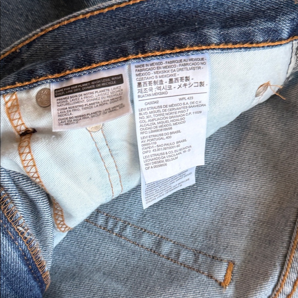 Levi's Men's 505 34x32 Denim Jeans - Picture 4 of 6